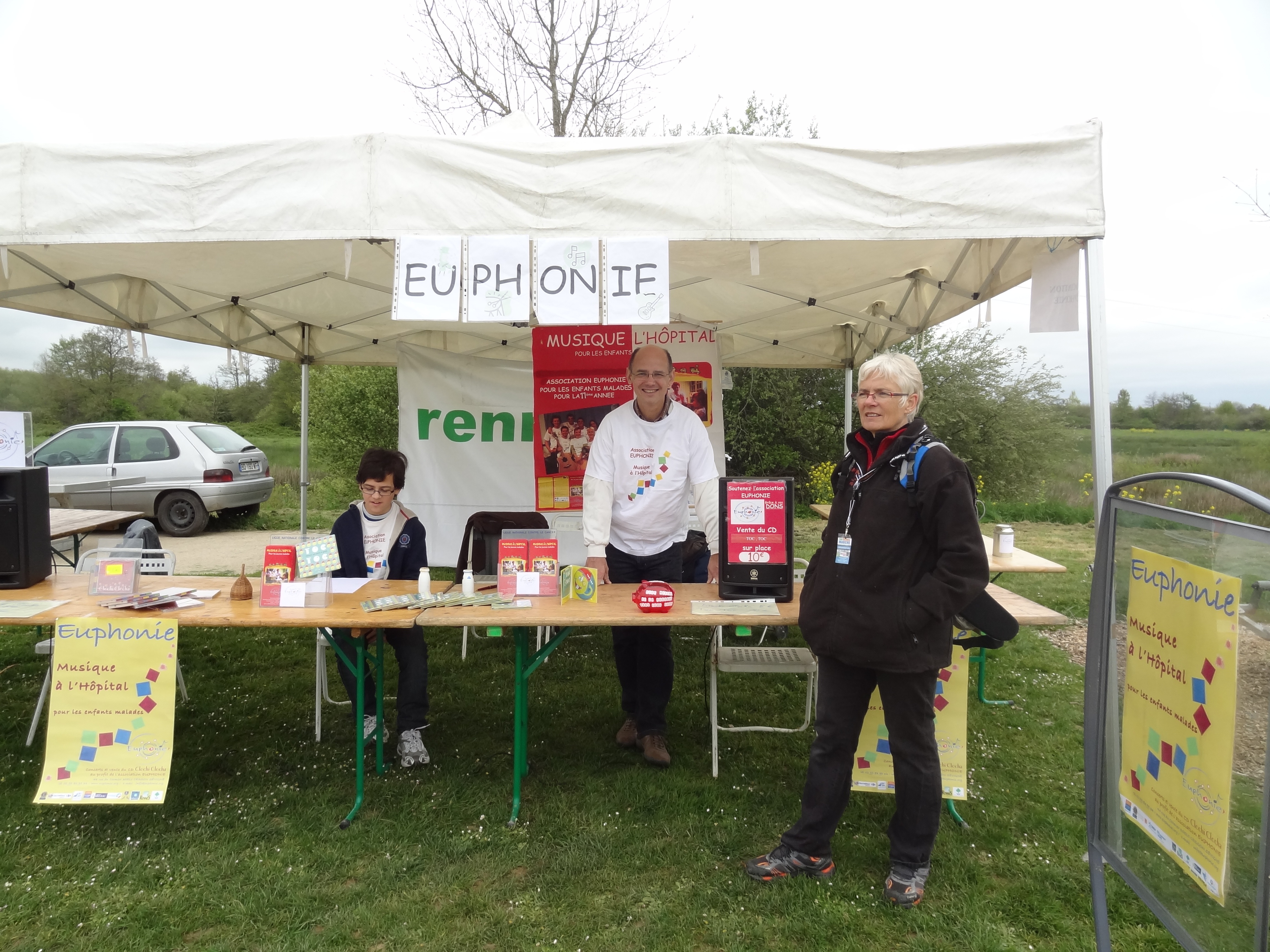 Tout Rennes marche le 13 avril – stand Euphonie