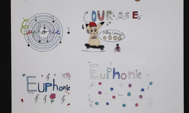 Dessins des enfants de l’école Saint Jean-Baptiste de la Salle (Saint-Aubin du Pavail)